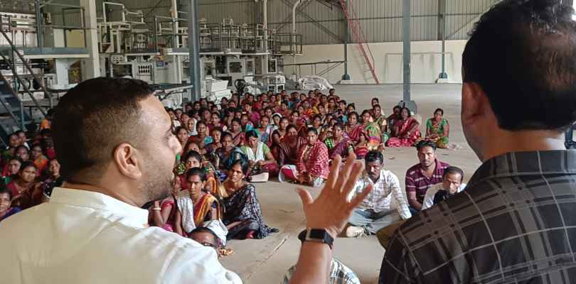 Bahragoda: शारदा प्रोजेक्ट के श्रमिकों को मिली न्यूनतम सरकारी मजदूरी