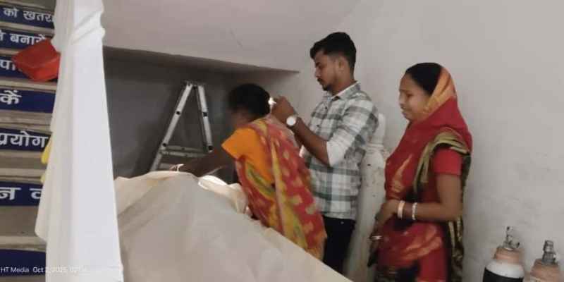Bahragoda: एनएच 49 की रंगड़ो पुलिया पर वाहन के पीछे बाइक टकराई, दो युवक की मौत
