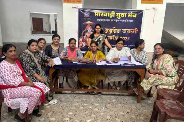 पिल्लई हाल में 22 सितंबर को आयोजित होगा महाराजा अग्रसेन जयंती समारोह