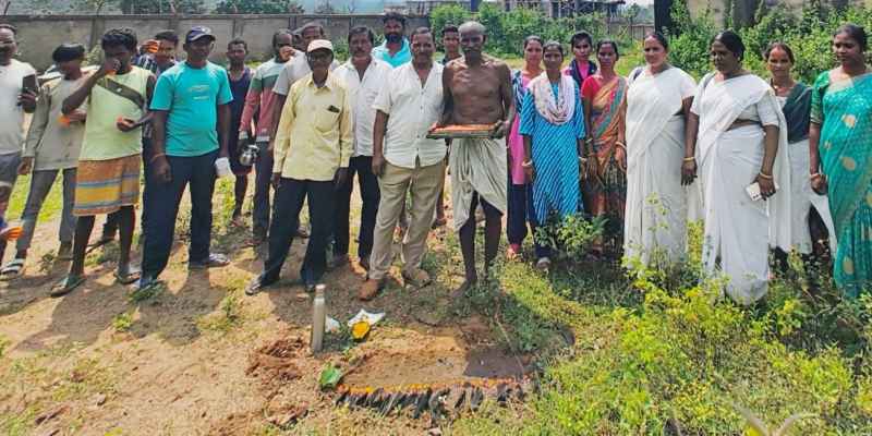 Chaibasa: जगन्नाथपुर प्रखंड के कलाईया, टोला गोटगुटू में नए स्वास्थ्य-उपकेंद्र के लिए हुआ भूमि-पूजन