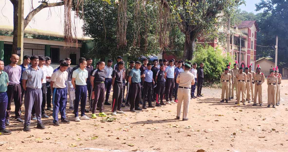 मारवाड़ी कॉलेज रांची में NCC कैडेटों के नामांकन की प्रक्रिया शुरू
