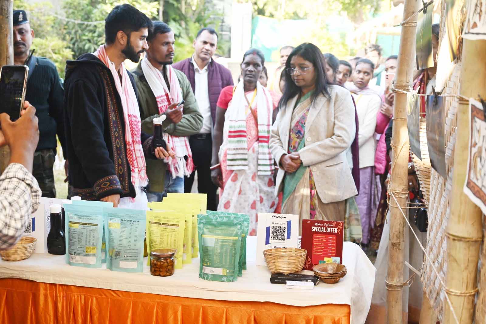 वंदना दादेल ने महुआ फेस्टिवल का किया उद्घाटन