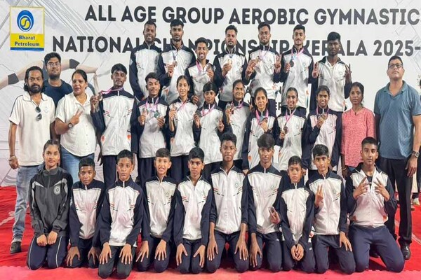 एरोबिक जिम्नास्टिक नेशनल चैंपियनशिप में झारखंड का जलवा, 21 मेडल जीते