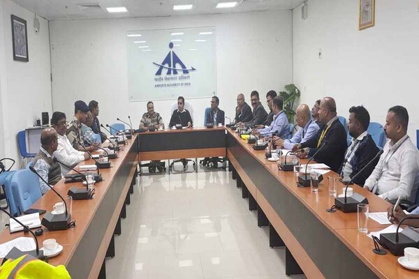 रांची में एयरपोर्ट सुरक्षा समिति (APSC) की विशेष बैठक आयोजित