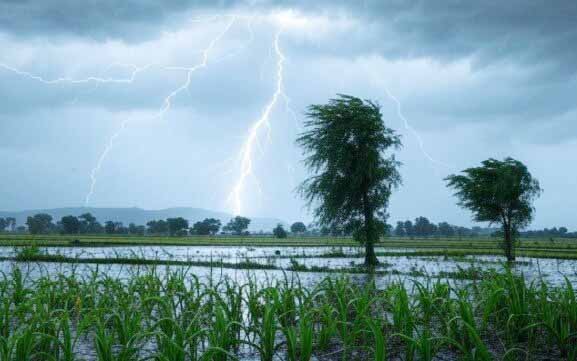 मौसम अलर्ट : 14 सितंबर तक बारिश व वज्रपात की संभावना