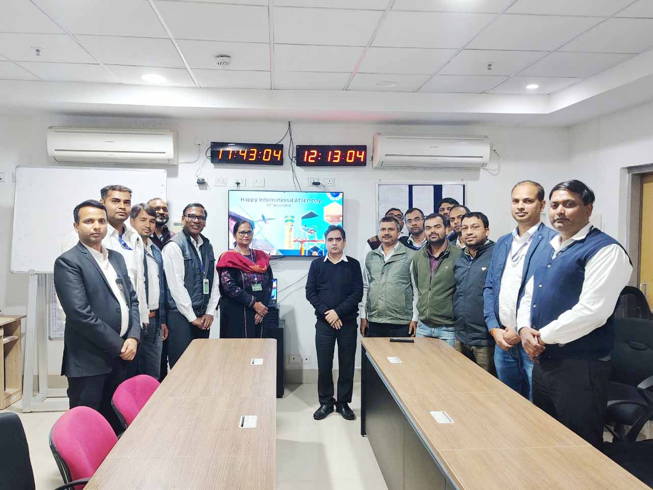 बिरसा मुंडा एयरपोर्ट पर मनाया गया अंतरराष्ट्रीय ATSEP दिवस