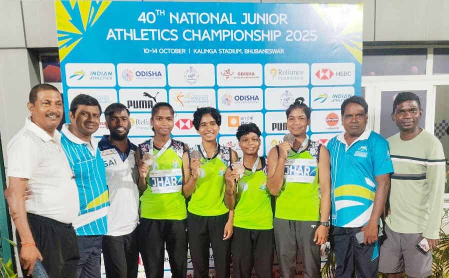 झारखंड की बेटियों ने राष्ट्रीय जूनियर एथलेटिक्स में चौथे दिन कांस्य पदक जीता