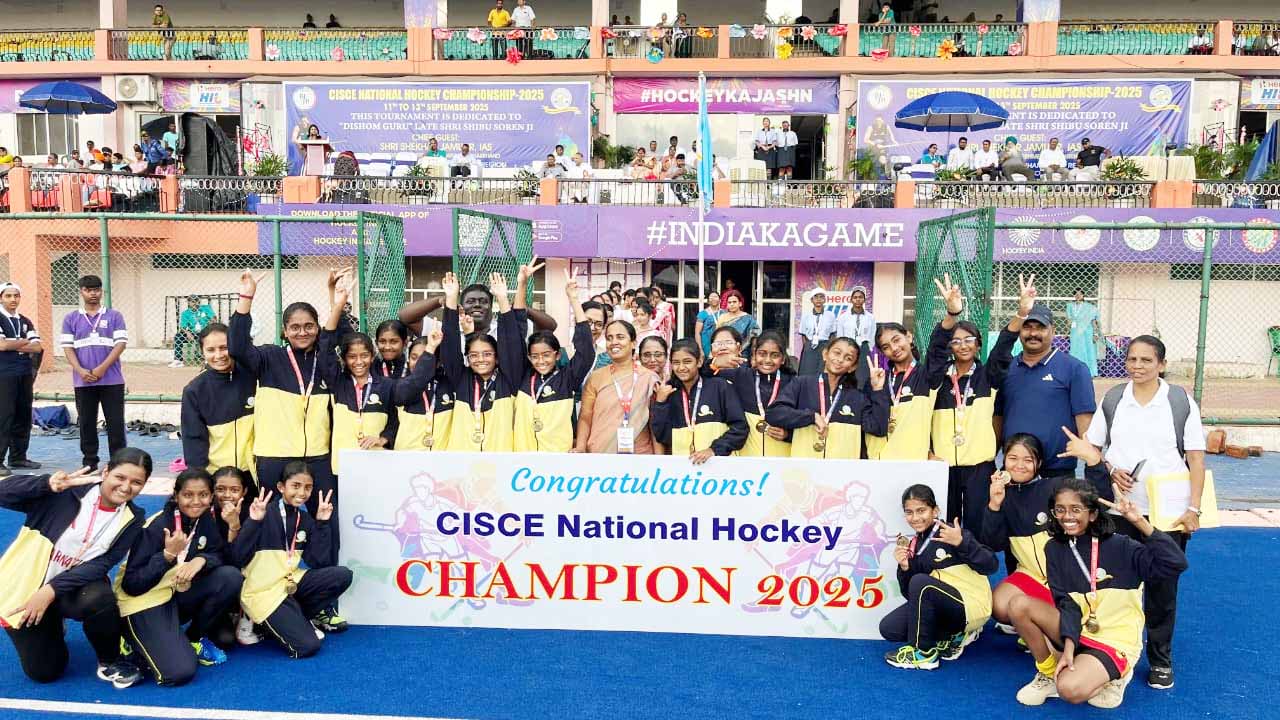 CISCE नेशनल हॉकी टूर्नामेंट 2025 का भव्य समापन