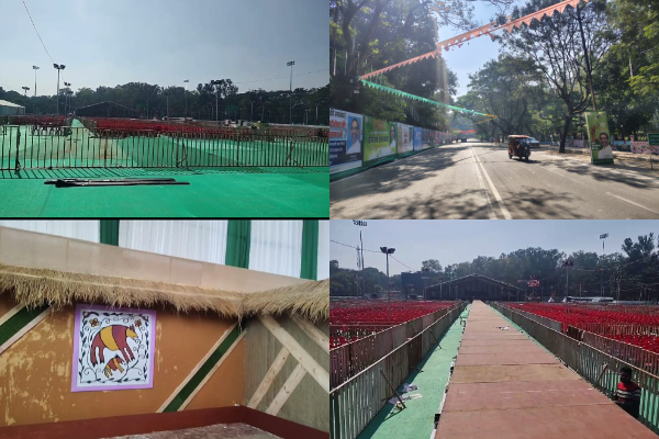 झारखंड स्थापना दिवस को लेकर मोरहाबादी में भव्य तैयारियां, जतरा से लेकर ड्रोन शो तक आकर्षण