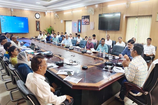 NHM झारखंड के मिशन निदेशक ने की साप्ताहिक समीक्षा बैठक