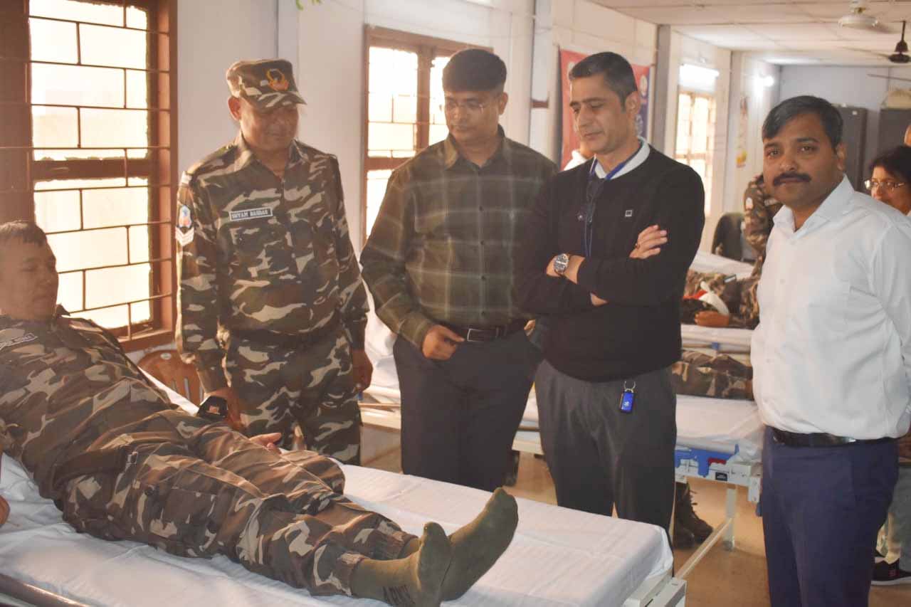 झारखंड जगुआर परिसर में रक्तदान शिविर आयोजित, 40 यूनिट रक्त संग्रह