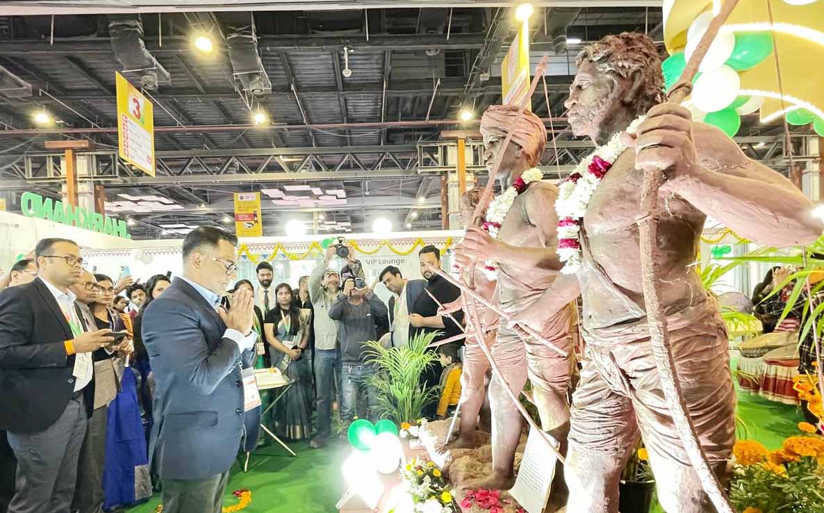 झारखंड पवेलियन में स्थापना दिवस व बिरसा मुंडा जयंती पर विशेष कार्यक्रम