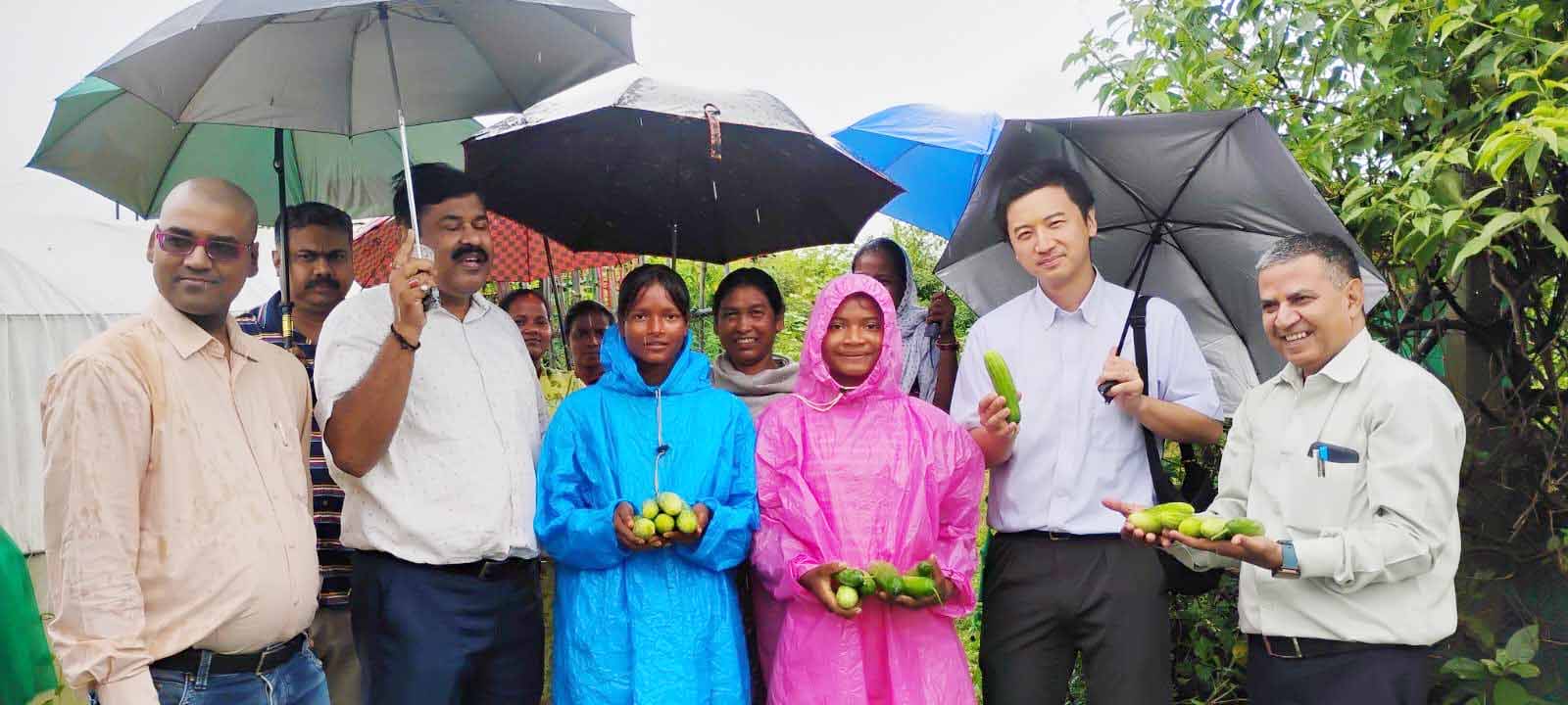 JHIMDI परियोजना का जायजा लेने पहुंचे JICA अधिकारी