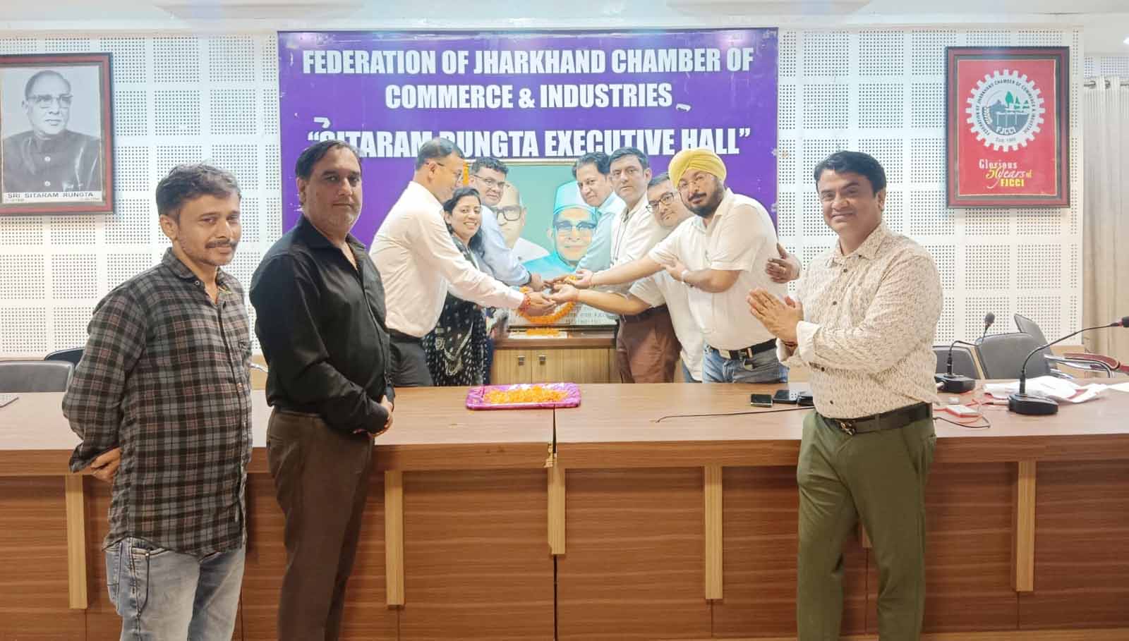 झारखंड चैंबर ने मनाया 65वां स्थापना दिवस