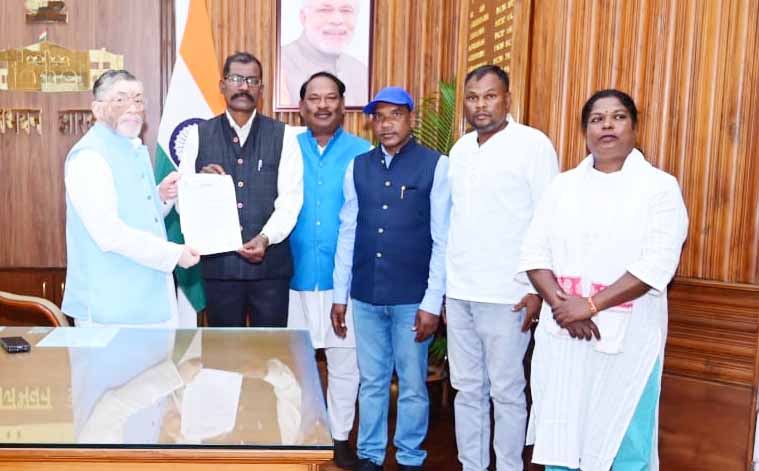 राज्यपाल से झारखंड आदिवासी सरना विकास समिति के प्रतिनिधिमंडल ने की मुलाकात