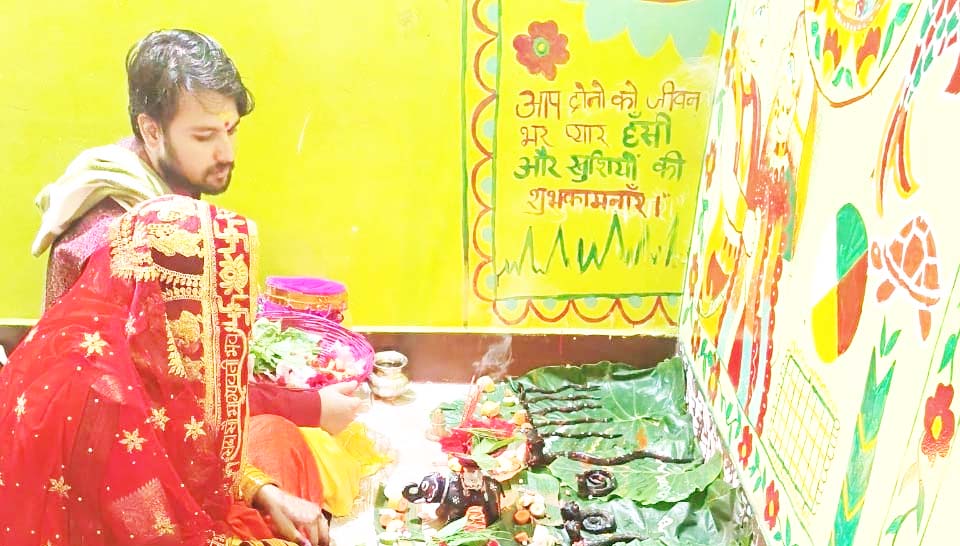 मिथिला का लोकपर्व मधुश्रावणी प्रारंभ, 20 जुलाई को जुटेंगी सैकड़ों नवविवाहित महिलाएं