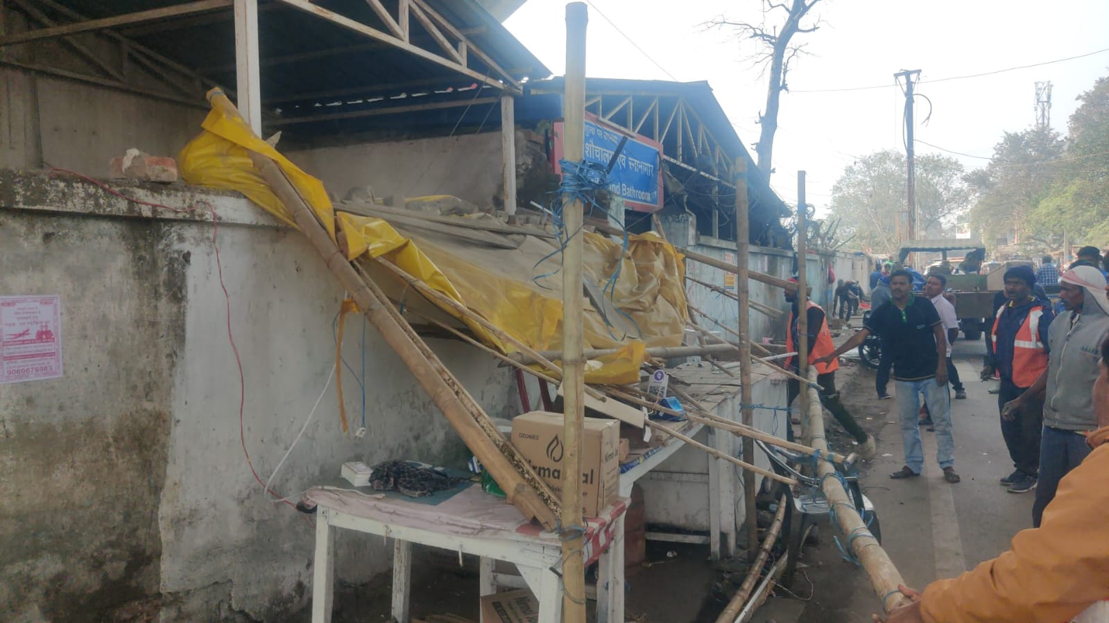 रांची रेलवे स्टेशन से पटेल चौक तक चला अतिक्रमण हटाओ अभियान