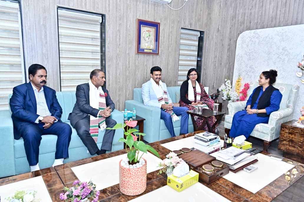 कल्पना सोरेन से मिले मलेशिया के सांसद एम सरवनन