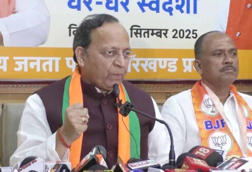 झारखंड में अवैध खनन व बालू माफियाओं का है बोलबाला : अरुण सिंह