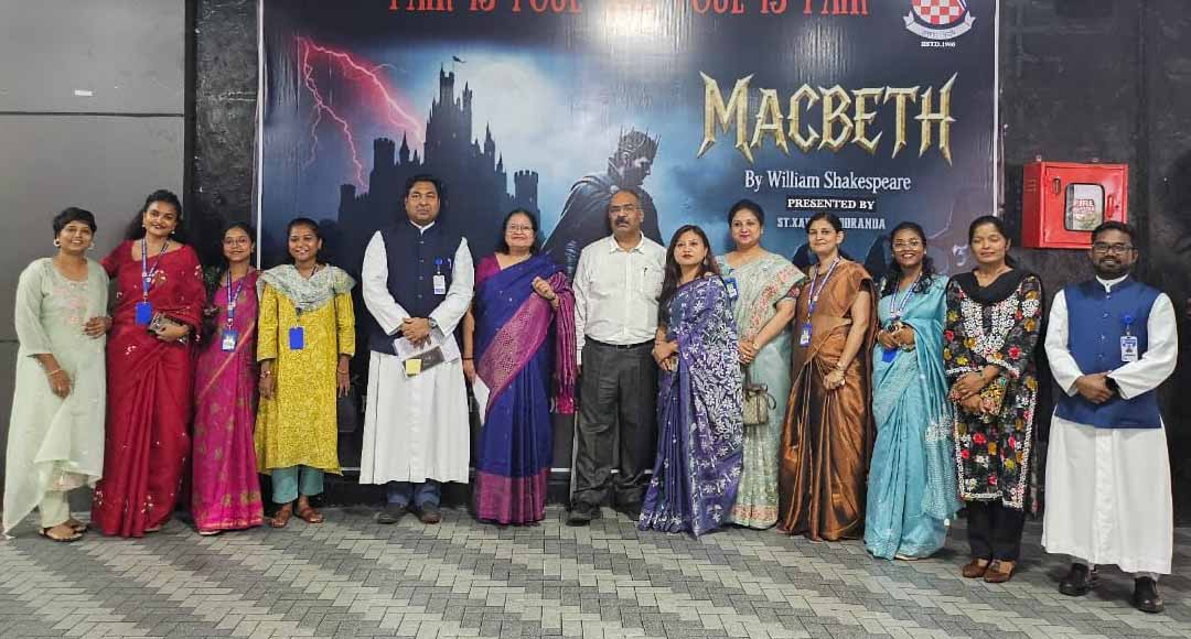 संत जेवियर्स स्कूल में ‘मैकबेथ’ का भव्य समापन प्रदर्शन