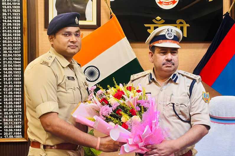 IPS राकेश रंजन ने रांची के नए SSP का पदभार किया ग्रहण, बोले-जनता को बेहतर पुलिसिंग देना लक्ष्य