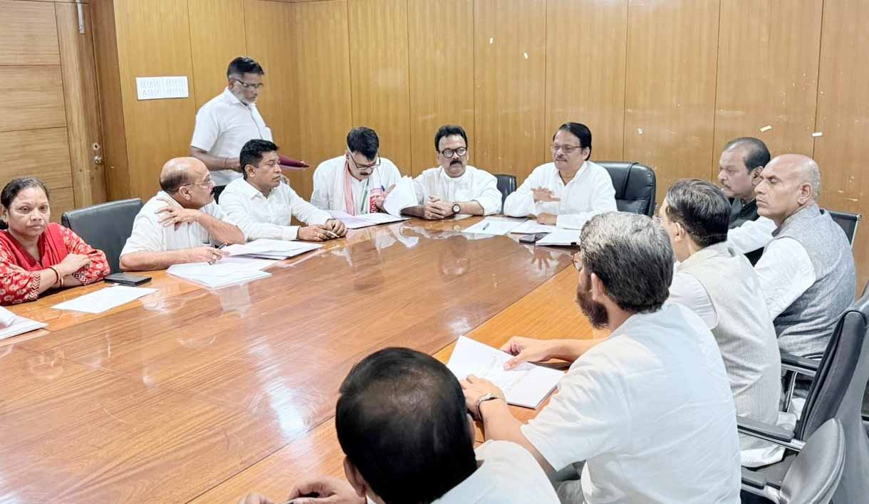 कांग्रेस प्रदेश प्रभारी के राजू ने दिया टास्क, अर्बन लोकल बॉडी का काम अक्टूबर तक करें पूरा