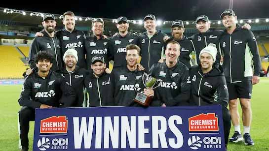 इंग्लैंड के खिलाफ वनडे सीरीज में न्यूजीलैंड ने किया 3-0 से क्लीन स्वीप