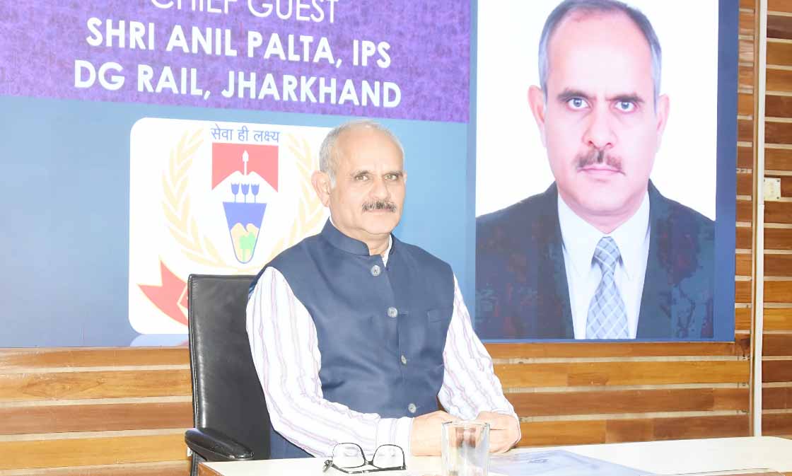 सेल के कार्यक्रम में आईपीएस अनिल पालटा ने भ्रष्टाचार मुक्त भारत पर दिया व्याख्यान