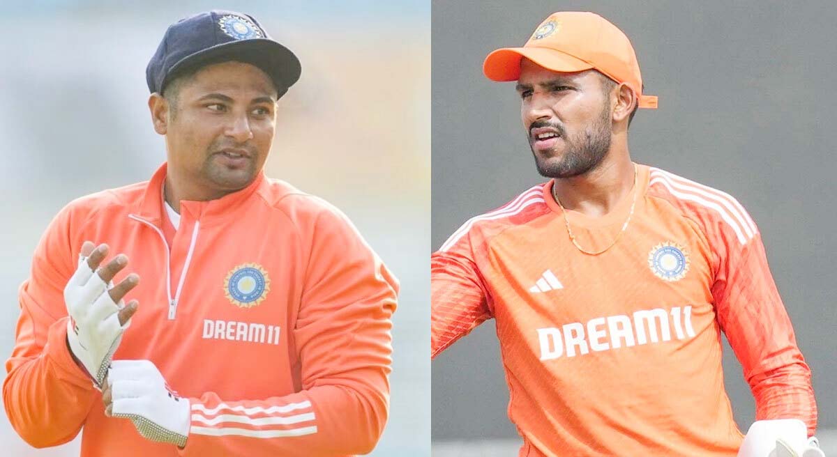 सरफराज खान-ध्रुव जुरेल चोट के कारण दलीप ट्रॉफी से बाहर