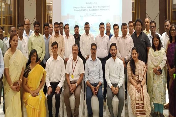 रांची में शहरी नदी प्रबंधन पर राज्य स्तरीय कार्यशाला आयोजित
