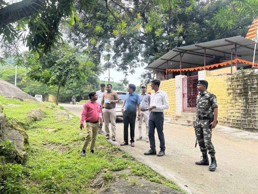 एदलहातु व रॉक गार्डन की भूमि का निरीक्षण, विकास की संभावनाओं पर जोर