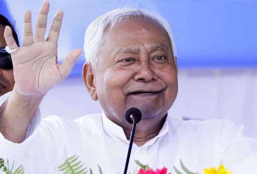 बिहार: CM ने जनसभा को किया संबोधित, कहा- पहले भय का माहौल था, अब शांति व विकास है