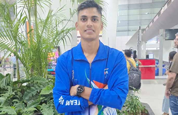 तीसरे एशियन यूथ गेम्स के लिए झारखंड के हिमांशु सिंह बहरीन रवाना हुए