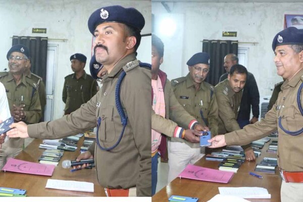 रांची पुलिस ने ऑपरेशन मुस्कान के तहत गुम हुए 93 मोबाइल उनके मालिक को सौंपा