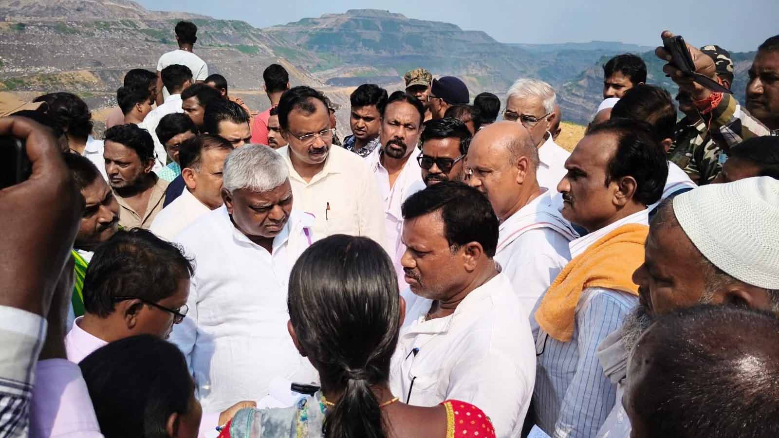 देवप्रभा कंपनी ने रैयतों को मुआवजा व भू-धंसाव रोकने के निर्देशों का पालन नहीं किया : समिति