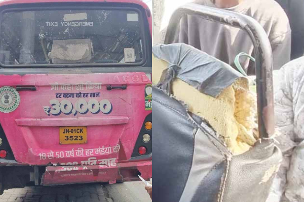 रांची की सिटी बस सेवा बदहाल, रंग बदला, लेकिन अंदर की हालत अब भी जर्जर