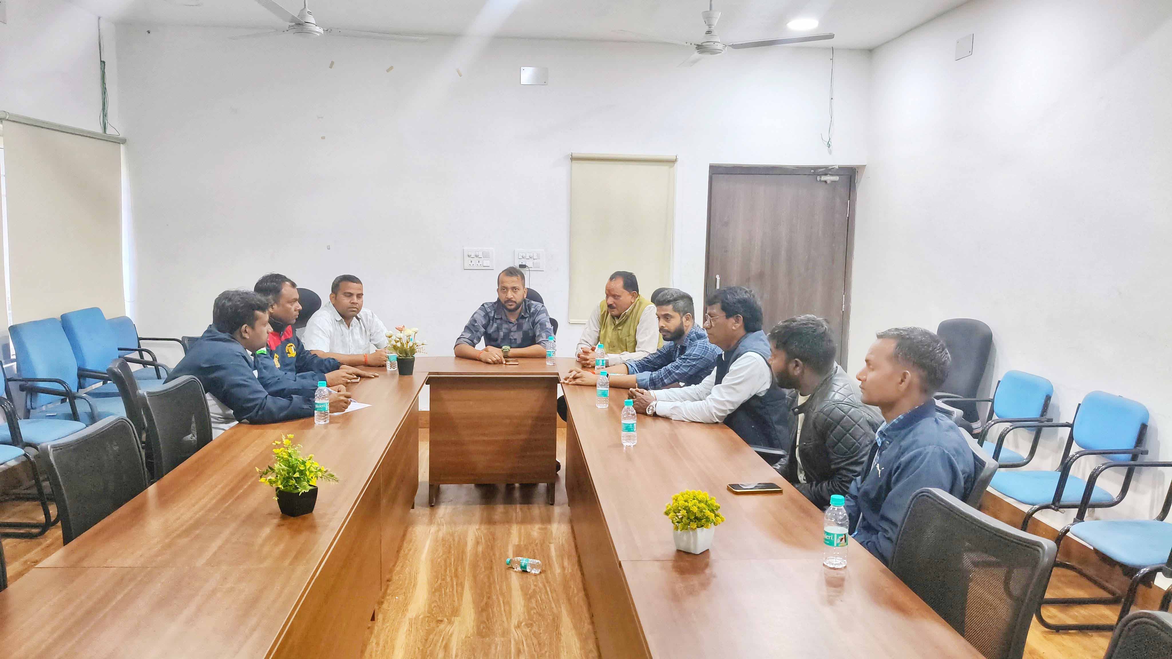 सांसद खेल महोत्सव: रामगढ़ जिला स्तरीय कबड्डी टूर्नामेंट को लेकर बैठक