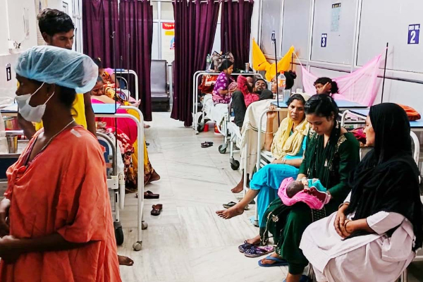 गुमला सदर अस्पताल का एसएनसीयू बंद, 28 नवजात बच्चे रिम्स रेफर