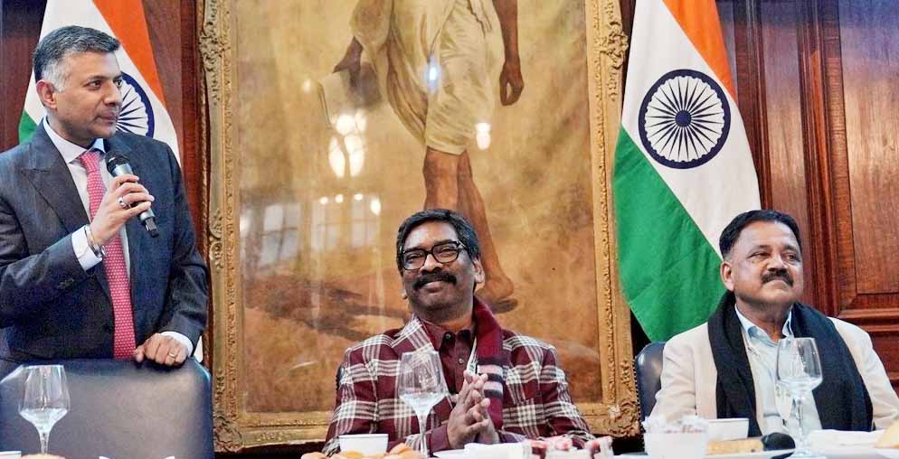 लंदन में वैश्विक संवाद में शामिल हुए CM हेमंत, झारखंड की संभावनाओं पर रखा पक्ष