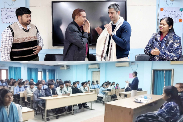 मारवाड़ी महाविद्यालय में रक्तदान जागरुकता पर विशेष सत्र