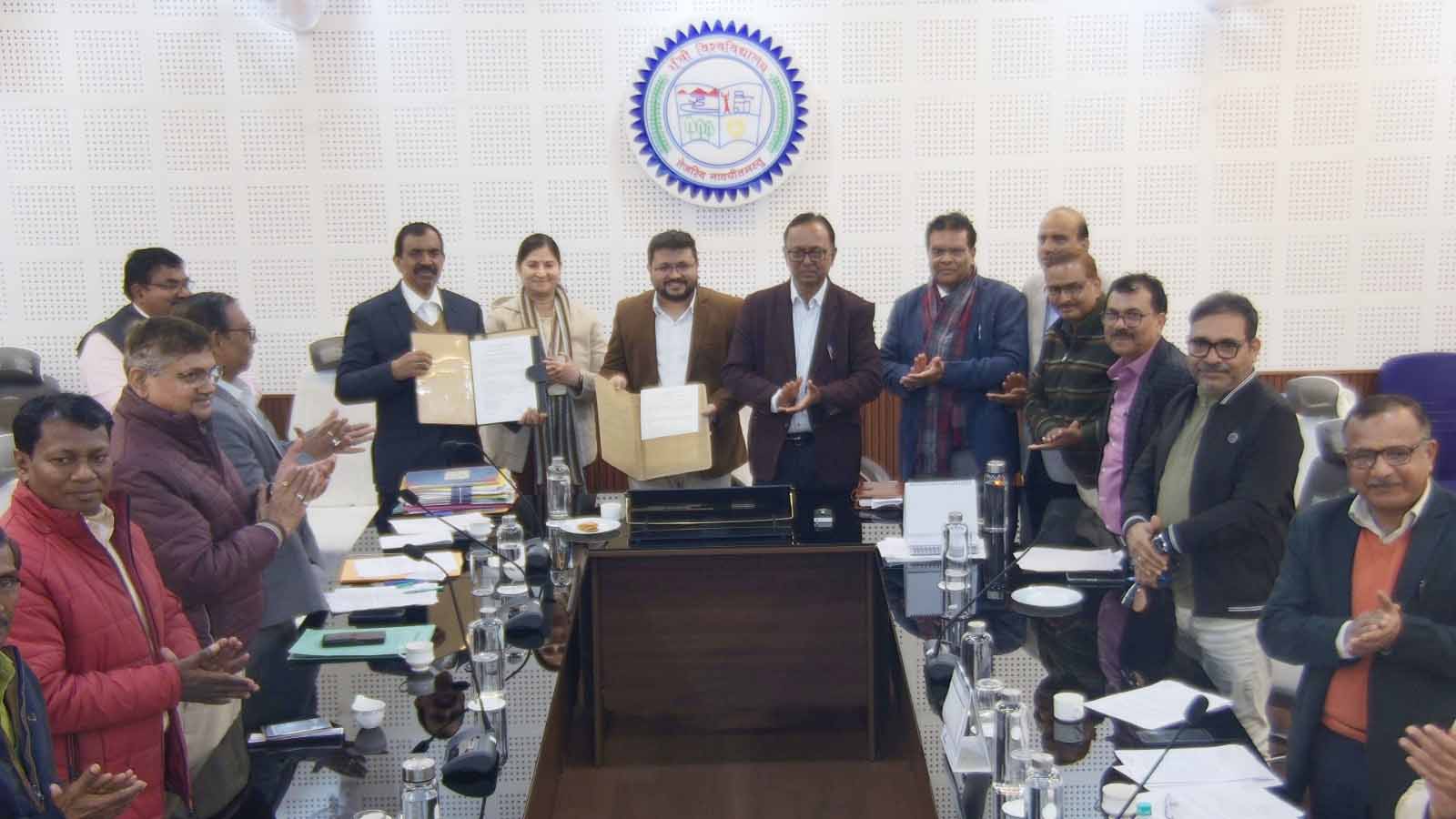 रांची विश्वविद्यालय ने फाइनेंशियल लिटरेसी के लिए अर्थनिर्मिति के साथ किया एमओयू