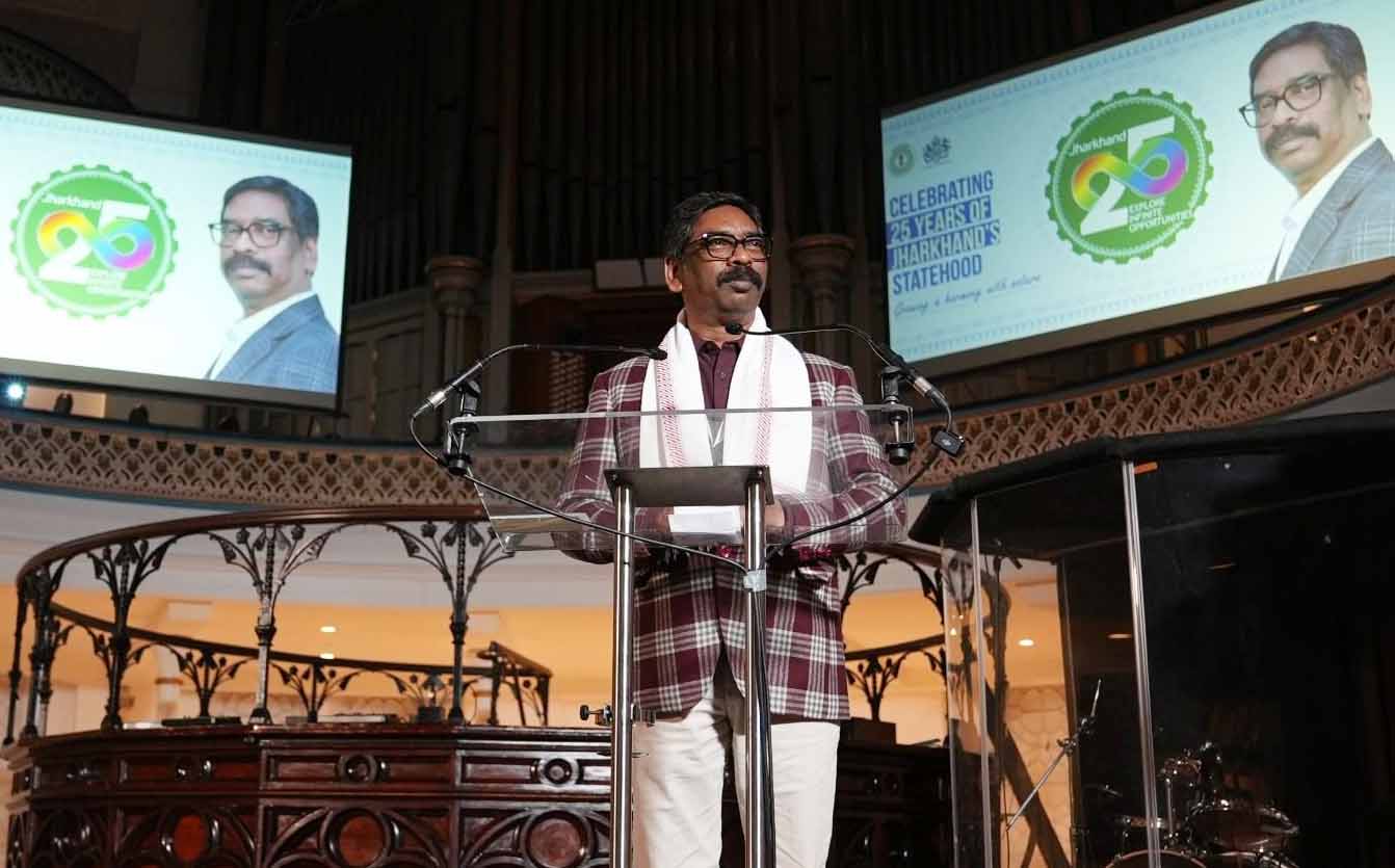 CM हेमंत ने लंदन में झारखंड की 25 वर्ष की यात्रा व भविष्य के रोडमैप पर रखा दृष्टिकोण