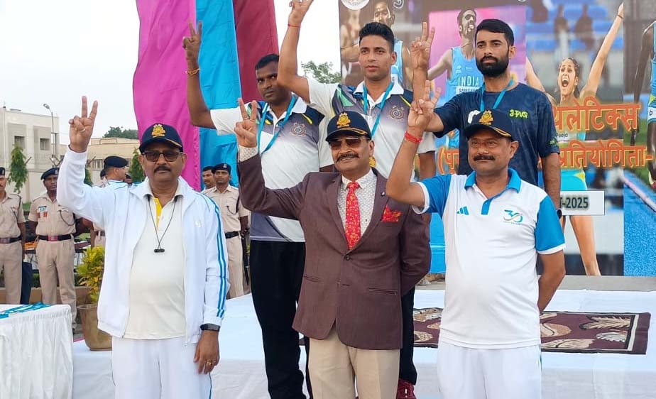 जादूगोड़ा : CRPF कैंप में अंतर सेक्टर एथलेटिक्स प्रतियोगिता का आयोजन