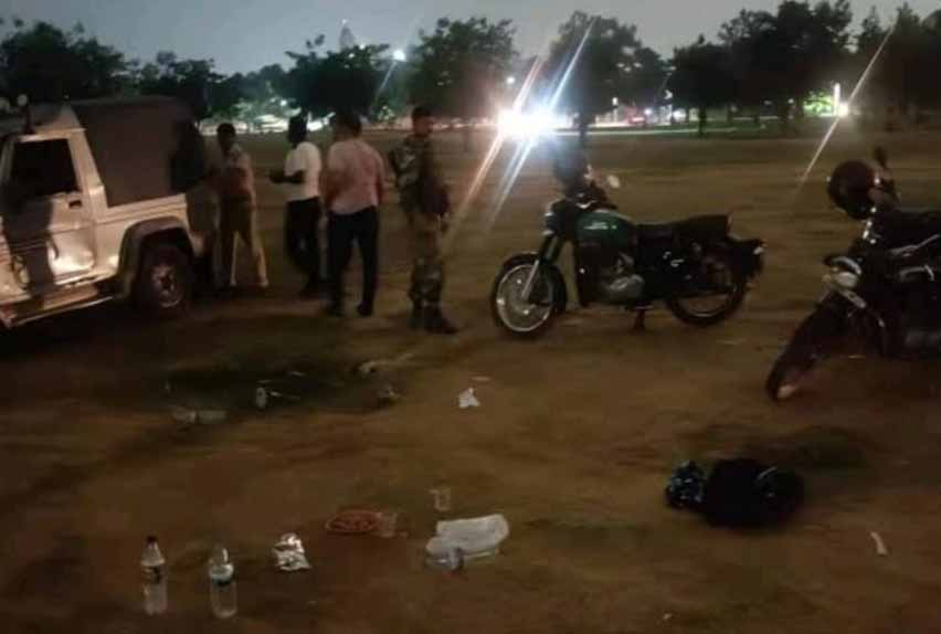 रांची: जिले के सभी थाना क्षेत्र में अड्डेबाजी करने वालों के खिलाफ चला अभियान