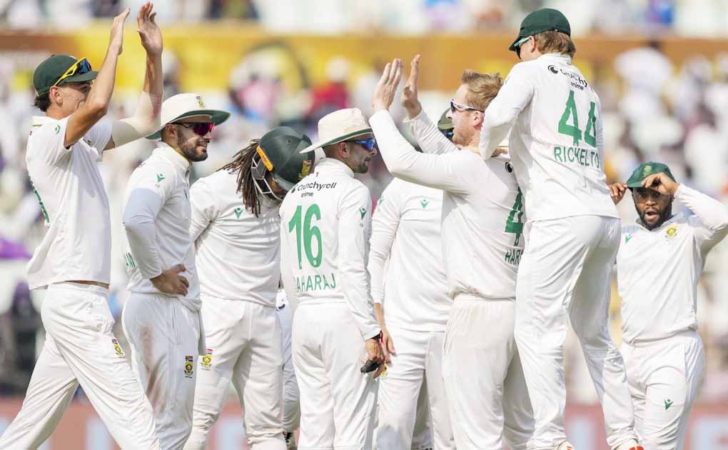 गुवाहाटी टेस्ट : साउथ अफ्रीका ने भारत को 408 रनों से हराया