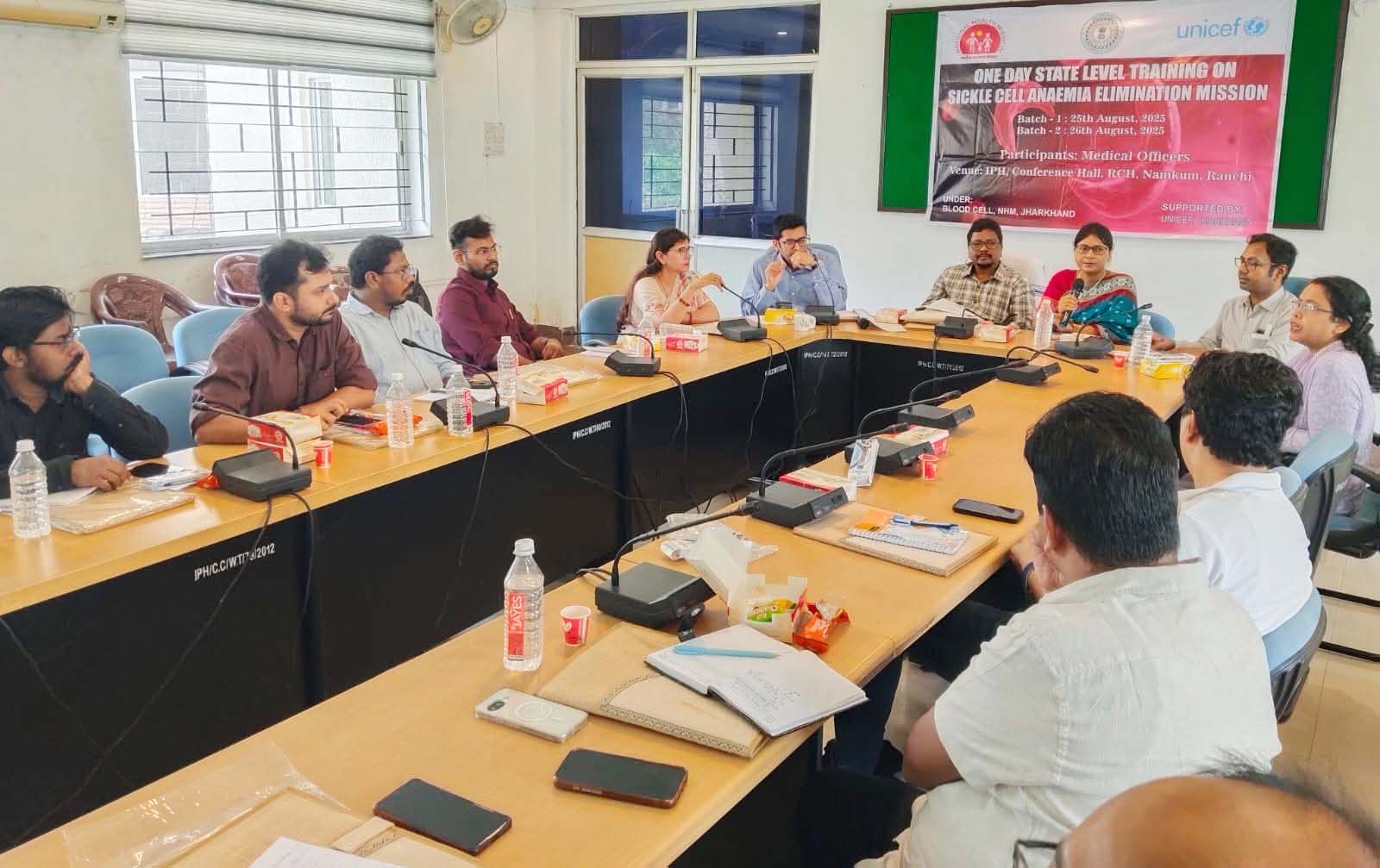 सिकल सेल एनीमिया पर राज्य स्तरीय प्रशिक्षण कार्यक्रम आयोजित