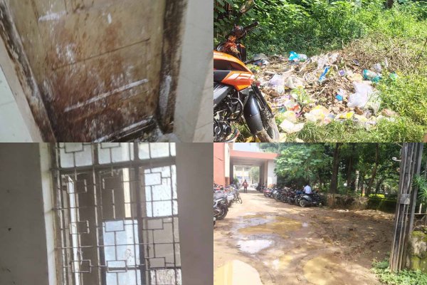 DSPMU में बुनियादी सुविधाओं का अभाव