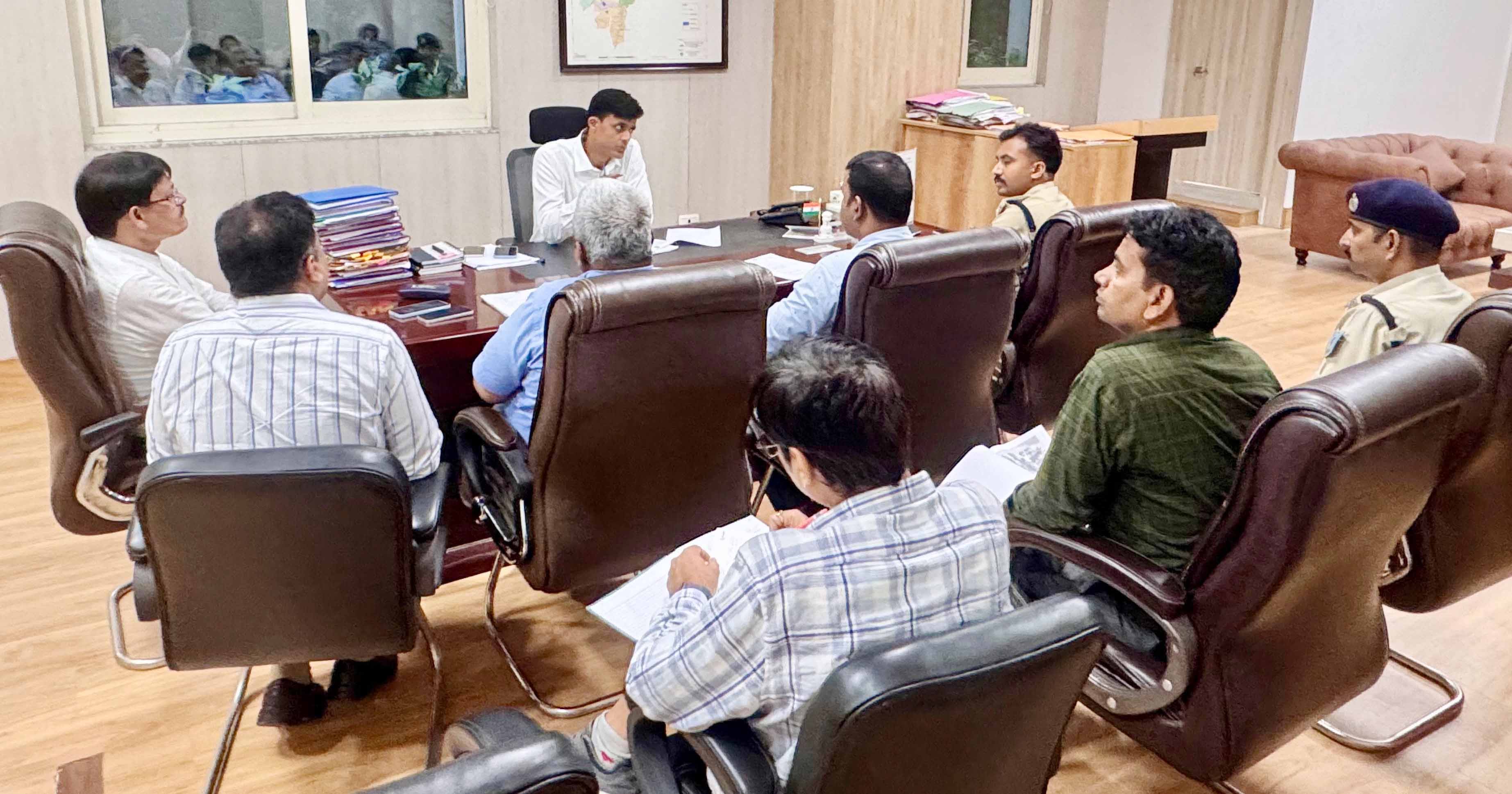 रांची नगर निगम में यातायात सुधार को लेकर बैठक