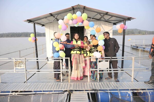 लतरातू डैम में केज कल्चर की शुरुआत, पलायन पर लगेगा विराम: कृषि मंत्री