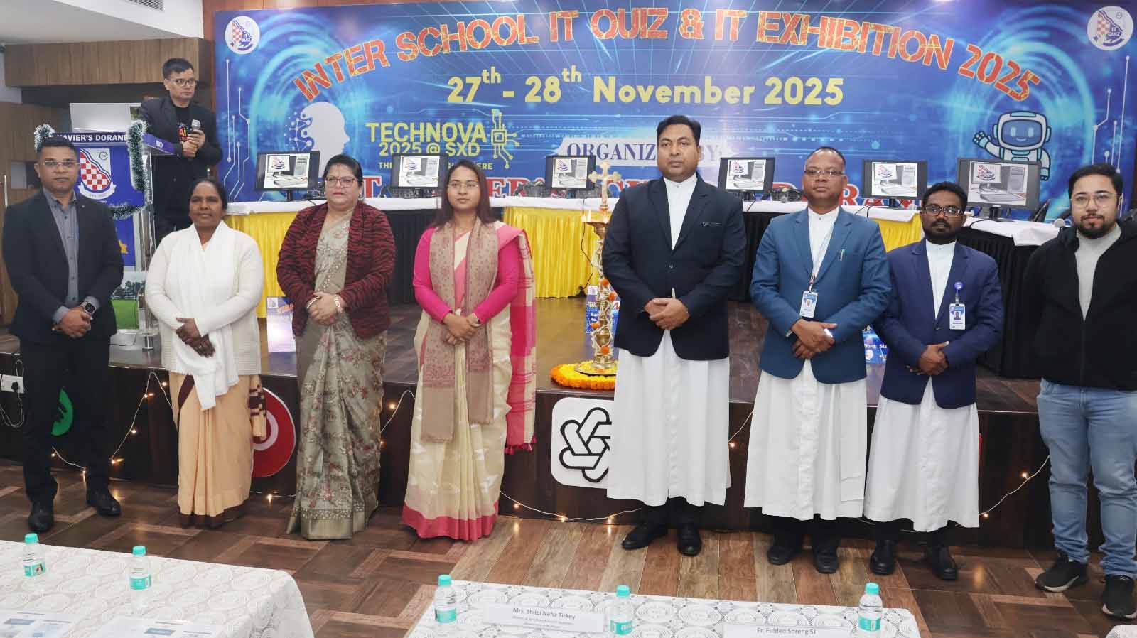 सेंट जेवियर्स स्कूल में दो दिवसीय तकनीकी व नवाचार महोत्सव टेक्नोवा का भव्य शुभारंभ